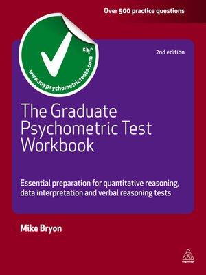 cover image of The Graduate Psychometric Test Workbook